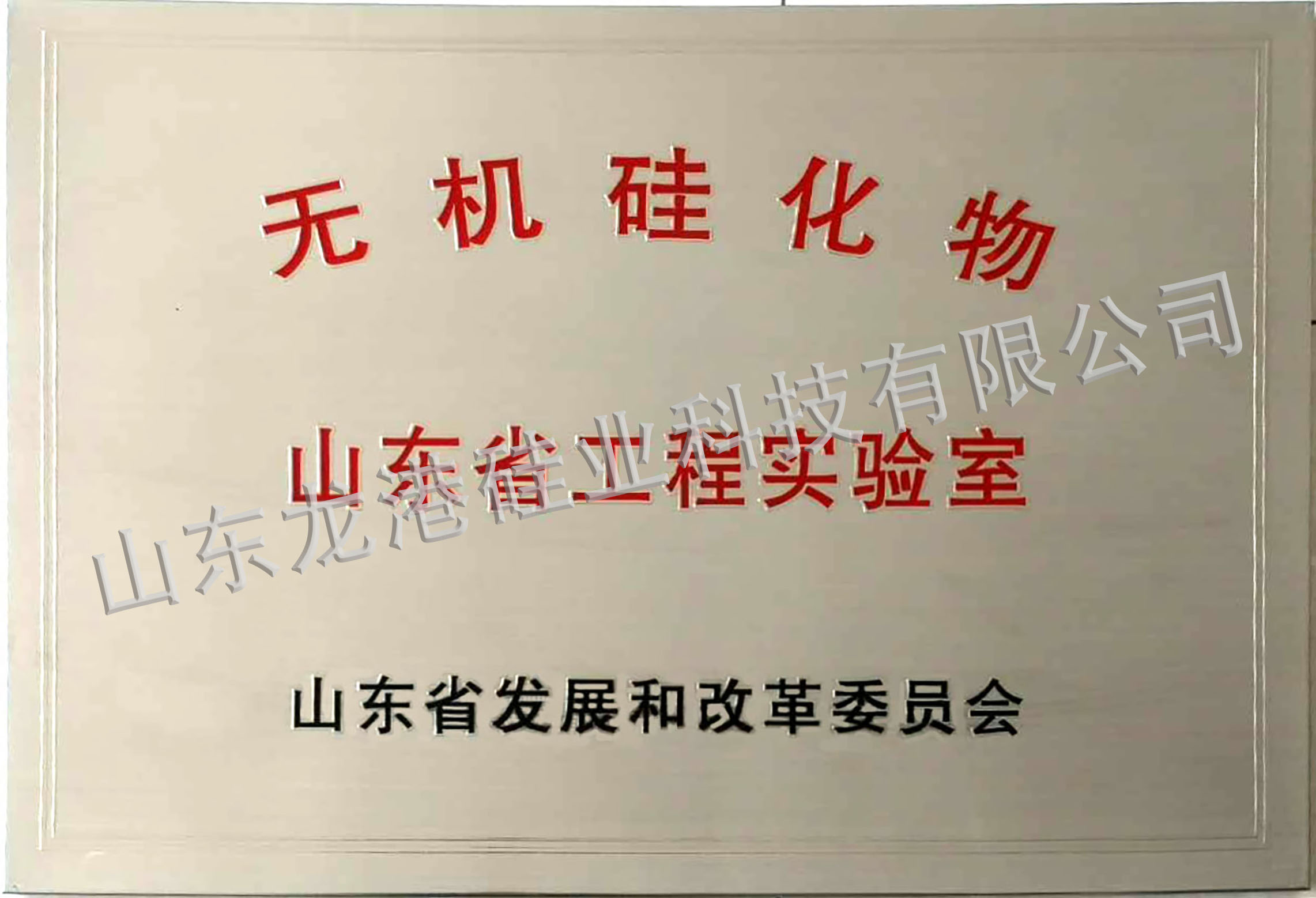 Shandong Inorganic Silicide Engineering Laboratory