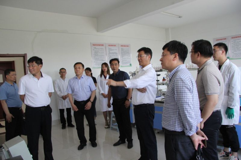 省政府研究室黨組成員、副主任趙昌軍帶隊到龍港集團調(diào)研推動“工業(yè)強基”基本情況