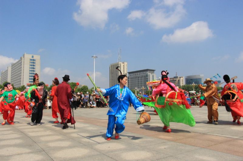 慶祝建黨100周年紅動昌城昌邑市2021“龍港杯”鑼鼓秧歌大賽盛大啟動！