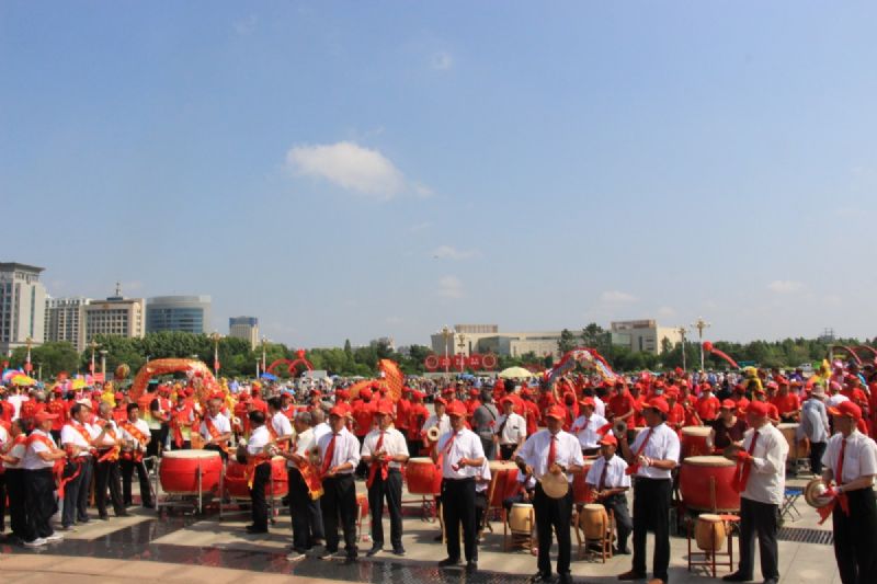 慶祝建黨100周年紅動昌城昌邑市2021“龍港杯”鑼鼓秧歌大賽盛大啟動！